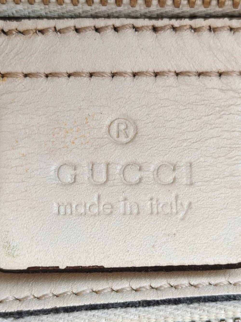 Gucci GG Monogram Canvas Web Stripe Bow Tote Shoulder Bag - Picture 13 of 15